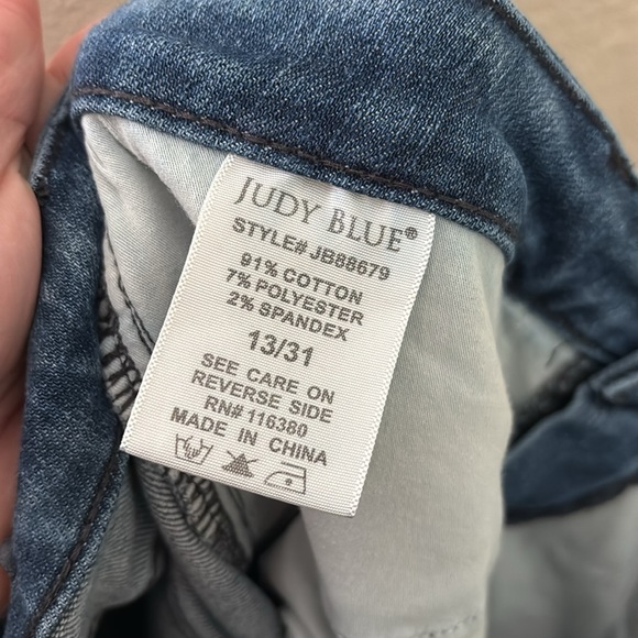 Women’s Judy Blue Skinny Fit Jeans, 13/31, Medium Wash - Picture 11 of 11